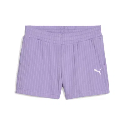 PUMA PUMA WARDROBE ESSENTIALS WOMEN'S 4" POINTELLE SHORTS