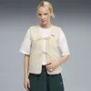Puma Wardrobe Essentials Women's Fleece Vest In Neutral