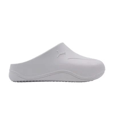 Pre-owned Puma Wave Mule 'marble' In Grey