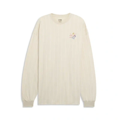 Puma We Are Legends Renaissance Men's Long Sleeve Shirt In Alpine Snow