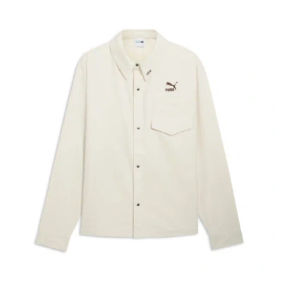 Puma We Are Legends Renaissance Men's Oxford Shirt In White