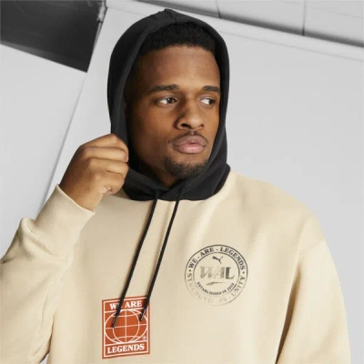 Puma We Are Legends Wrk.wr Men's Hoodie In Gold