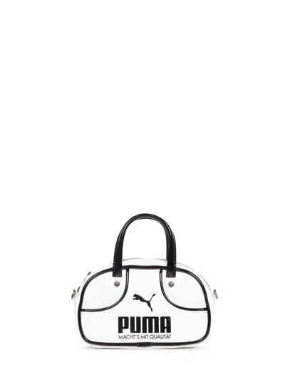 Puma White 1976 Micro 1 L Handbag