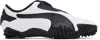 Puma Low Top Sneakers Contrast Panels In  White- Blac