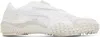Puma ‘mostro' White Low Top Sneaker With Logo On Heel And Mesh Inserts