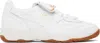Puma 'king' White Sneakers With Formstrip Logo Detail On The Side And Logo Patch On The Tongue In  White-frosted I