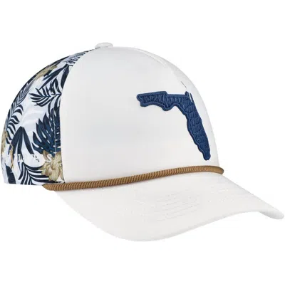 Puma Men's White The Players Tropics Tech Rope Flexfitâ Adjustable Hat