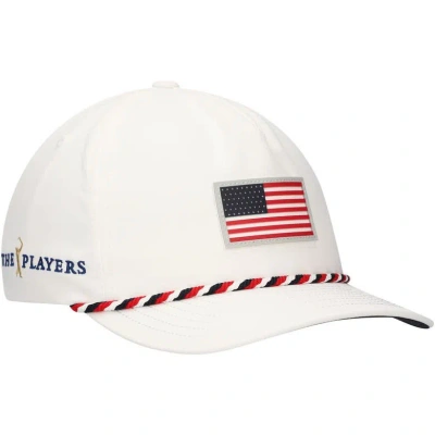 Puma White The Players Volition Flag Flexfit Adjustable Hat