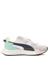 Puma Wild Rider Layers "pink" Sneakers In Black