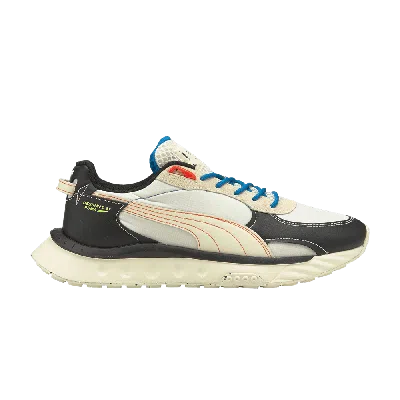 Pre-owned Puma Wild Rider 're.gen' In Cream