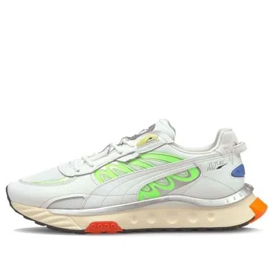 Puma Wild Rider Techno 'white Green Glare'