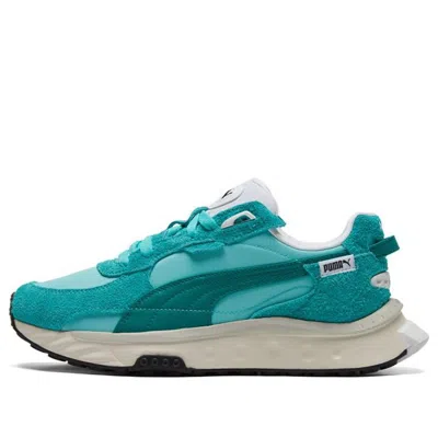 Puma Wild Rider Vintage Running Shoes Green In Multi