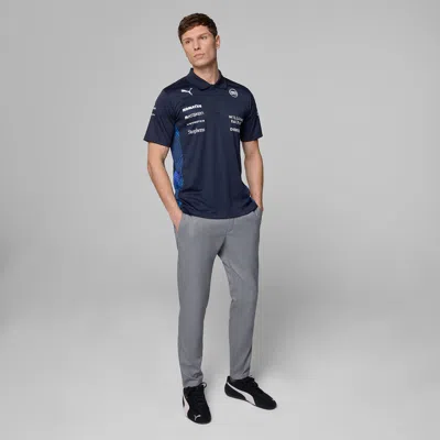Puma Wiliams Racing 2025 Replica Men's Polo Shirt In Blue