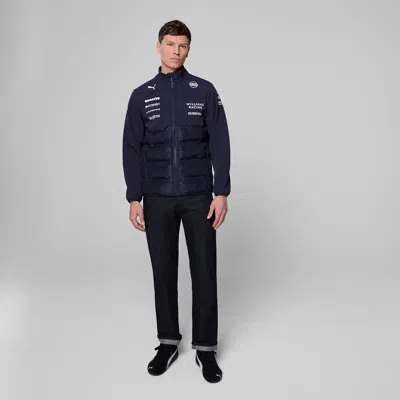 Puma Williams Racing 2025 Replica Hybrid Men's Jacket In Blue