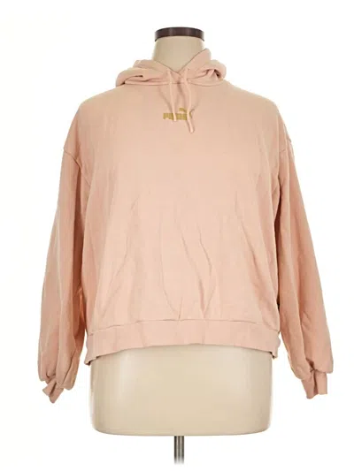 Pre-owned Puma Windbreaker Jacket In Pink