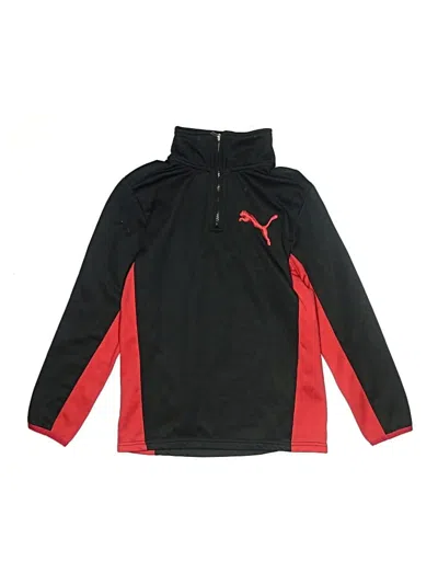 Pre-owned Puma Kids' Windbreaker Jacket In Red