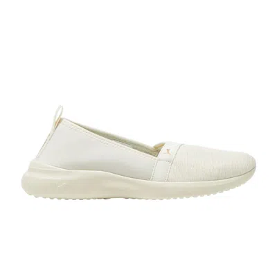 Pre-owned Puma Wmns Adelina 'alpine Snow' | Cream | Women's Size 11 In White