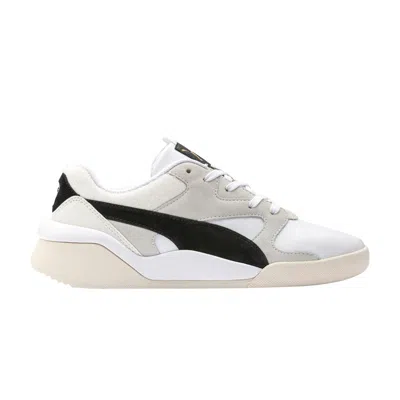Pre-owned Puma Wmns Aeon Heritage 'white Black'