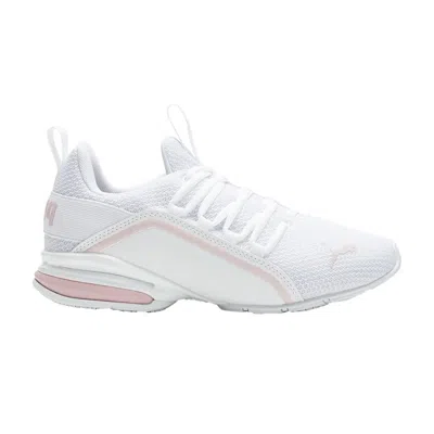 Pre-owned Puma Wmns Axelion Metallic Wide 'white Chalk Pink' | Women's Size 10