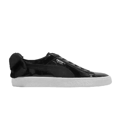 Pre-owned Puma Wmns Basket Bow Sb 'black'