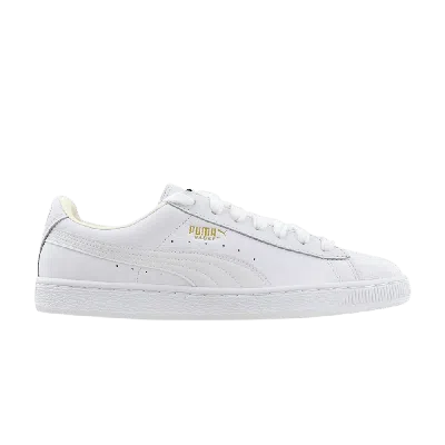Pre-owned Puma Wmns Basket Classic Lfs 'white'