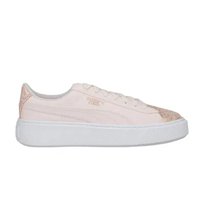Pre-owned Puma Wmns Basket Platform 'pearl Rose Gold' | Pink | Women's Size 7