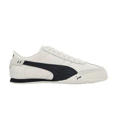 Pre-owned Puma Wmns Bella Ut Leather 'white Black'