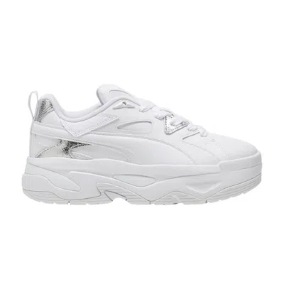 Pre-owned Puma Wmns Blstr 'glam - White Silver' | Women's Size 7.5