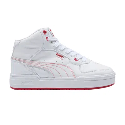 Pre-owned Puma Wmns Ca Pro Mid 'nyc - Running Laps' In White
