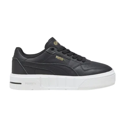 Pre-owned Puma Wmns Cali Court Leather 'black White'