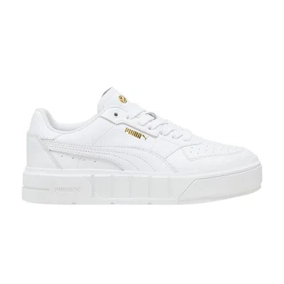 Pre-owned Puma Wmns Cali Court Leather 'triple White'