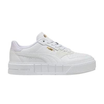 Pre-owned Puma Wmns Cali Court Leather 'white Lilac Frost' | Women's Size 5.5