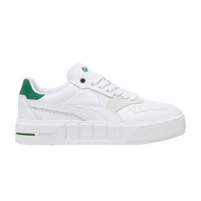 Pre-owned Puma Wmns Cali Court Match 'white Archive Green' | Women's Size 7.5