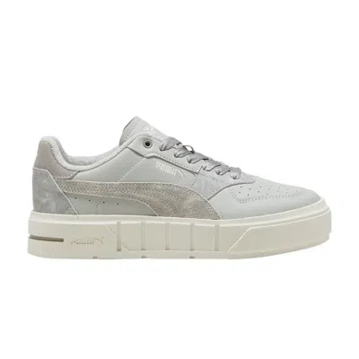 Pre-owned Puma Wmns Cali Court 'retreat Yourself Pack - Cool Light Grey'