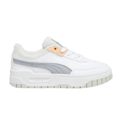 Pre-owned Puma Wmns Cali Dream 'corduroy Chic - White Sedate Grey'
