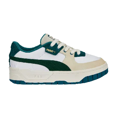 Pre-owned Puma Wmns Cali Dream Ivy League 'white Varsity Green'