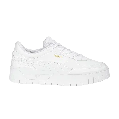 Pre-owned Puma Wmns Cali Dream Leather 'triple White'