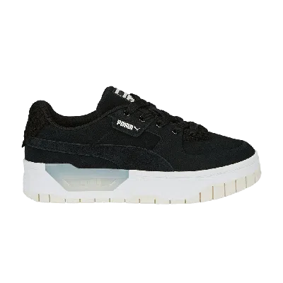Pre-owned Puma Wmns Cali Dream 'teddy - Black'
