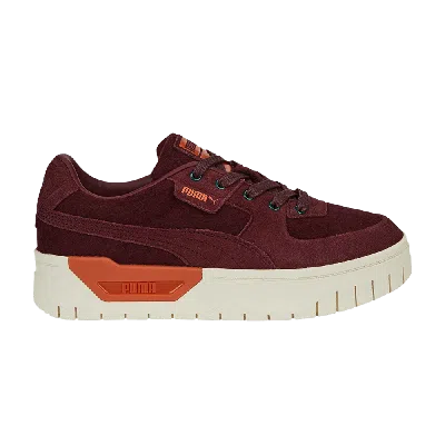 Pre-owned Puma Wmns Cali Dream 'wooly - Aubergine' In Red