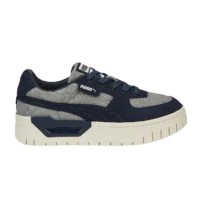 Pre-owned Puma Wmns Cali Dream 'wooly - Parisian Night' In Grey