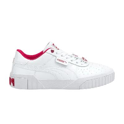 Pre-owned Puma Wmns Cali 'galentine's Day' In White