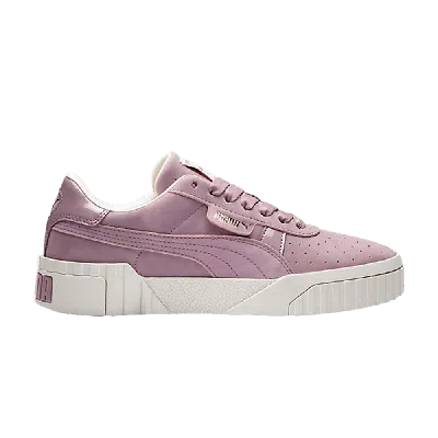Pre-owned Puma Wmns Cali Nubuck 'light Purple'
