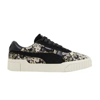 Pre-owned Puma Wmns Cali Og 'dark Floral' In Black