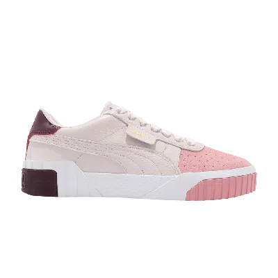 Pre-owned Puma Wmns Cali Remix 'bridal Rose' In Tan