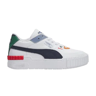 Pre-owned Puma Wmns Cali Sport 'nyc Flagship' In White