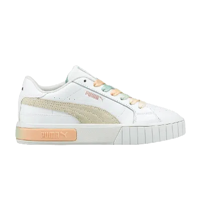 Pre-owned Puma Wmns Cali Star Gl 'summer Sunset' In White