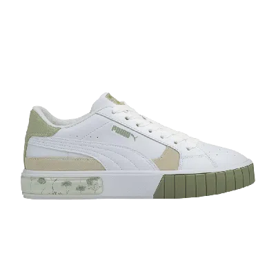 Pre-owned Puma Wmns Cali Star 'in Bloom - Desert Sage' In White