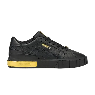Pre-owned Puma Wmns Cali Star 'metallic - Black Gold'