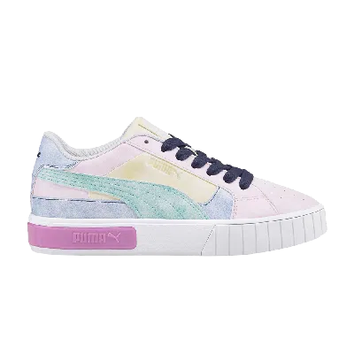 Pre-owned Puma Wmns Cali Star 'tie-dye' In Pink