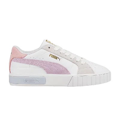 Pre-owned Puma Wmns Cali Star 'white Lavender Fog'